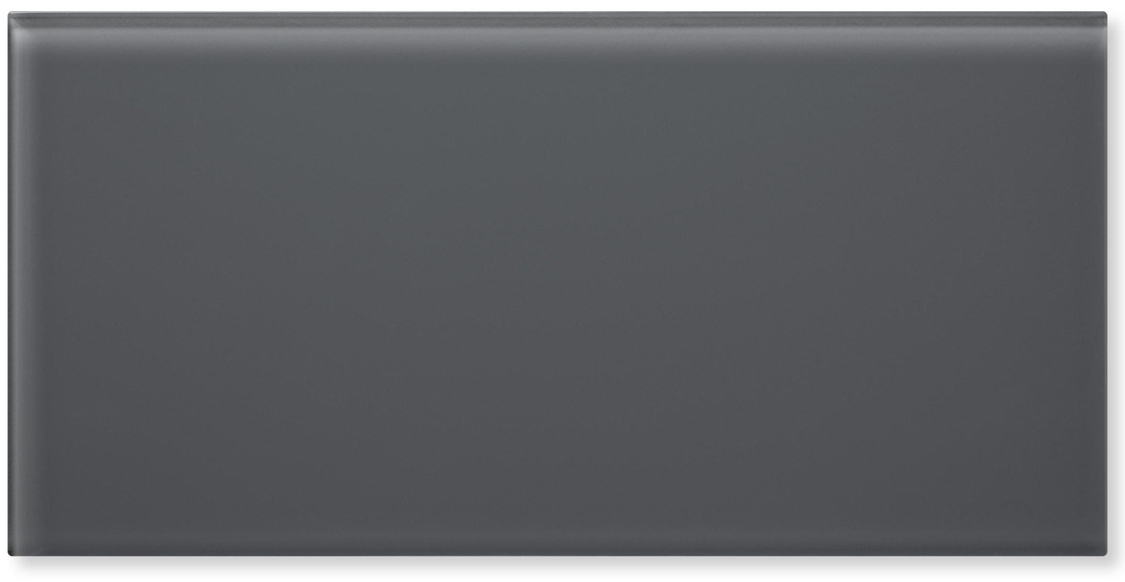 Glass Essentials Graphite 2x8 Field Tile Glossy