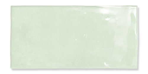 Fez Mint 2x5 Field Tile Glossy
