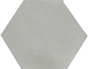 Zellige Hexa Grey 4x5 Hexagon Field Tile Glossy