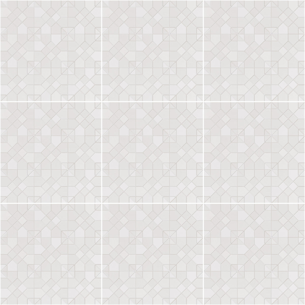 Tesserae Blanc 11x11 Suit Field Tile