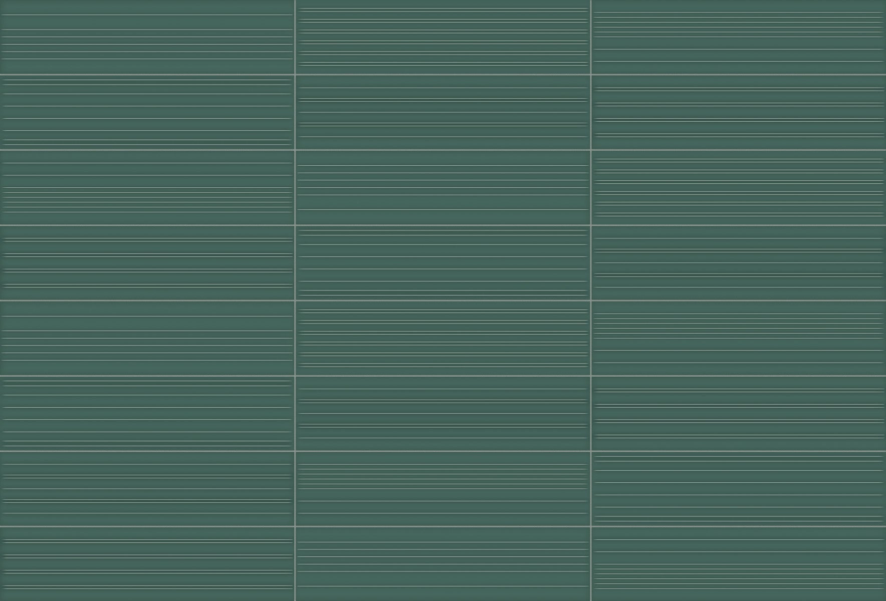 Opal 3D Green 3x12 Split Decorative Tile Glossy