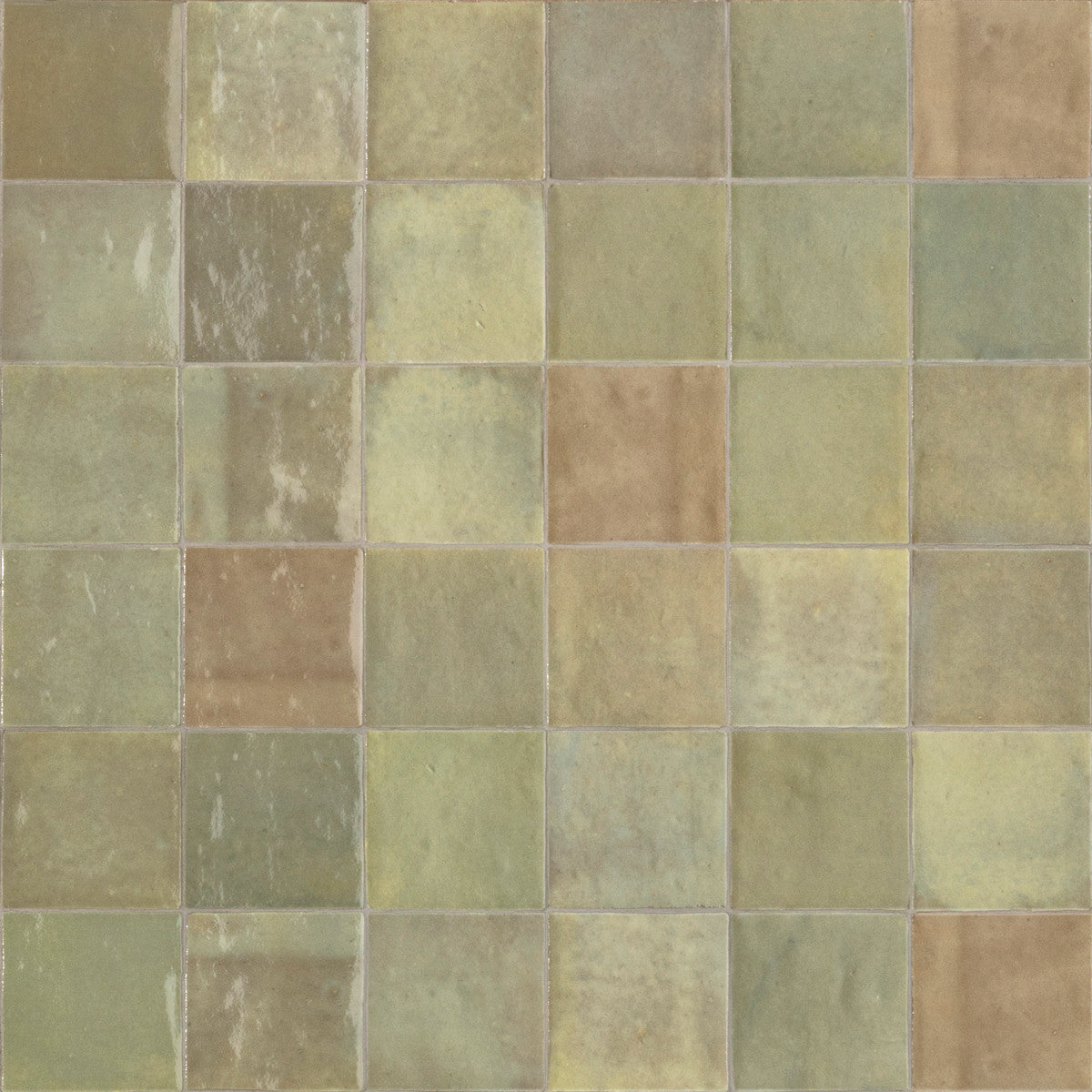 Casablanca Yellow 4x4 Field Tile Glossy