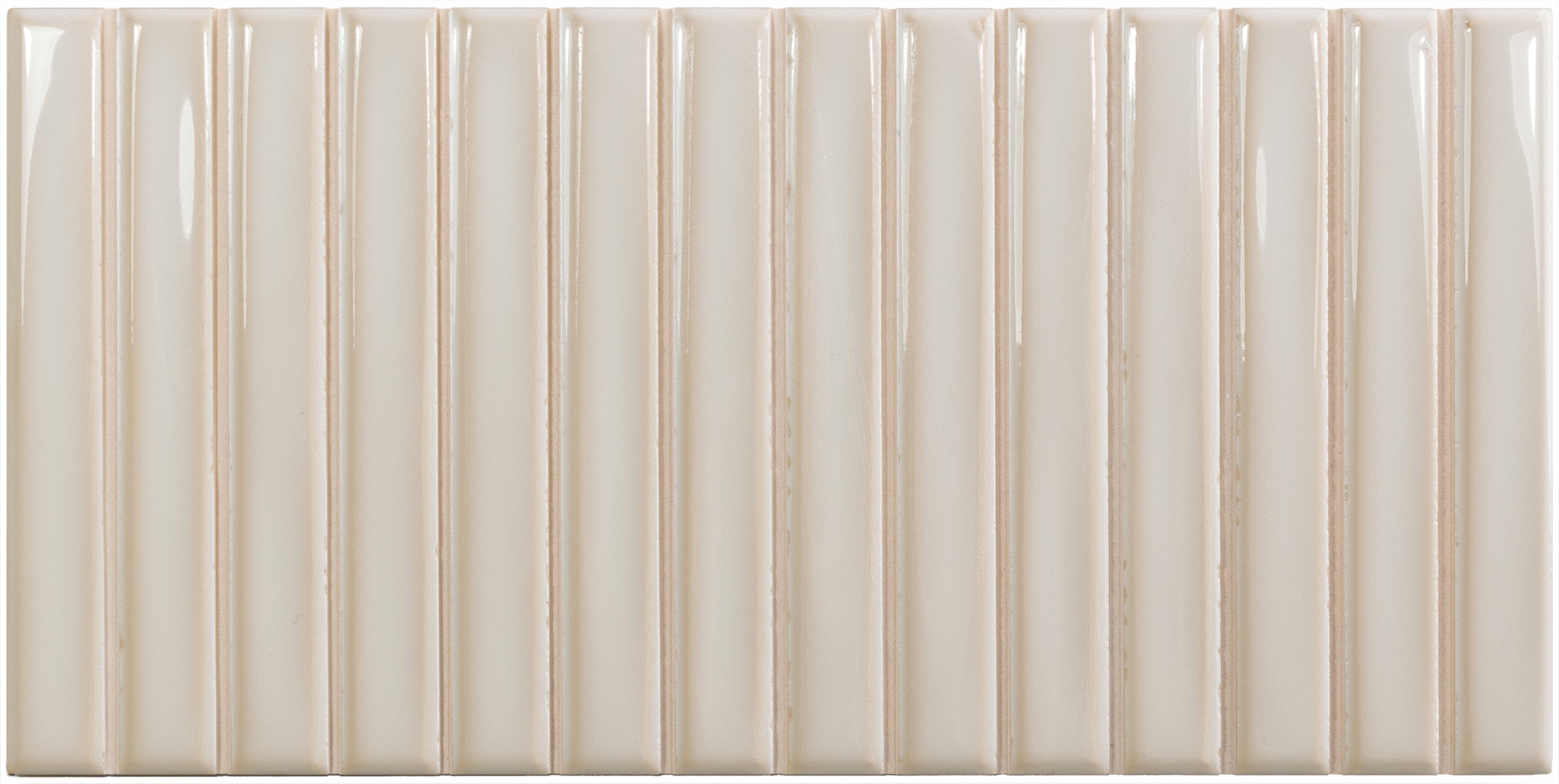 Sweet Bars Deep White 5x10 Field Tile Gloss