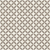 D_Segni Chalk/Mud Blend 8x8 Stella Decorative Tile Matte