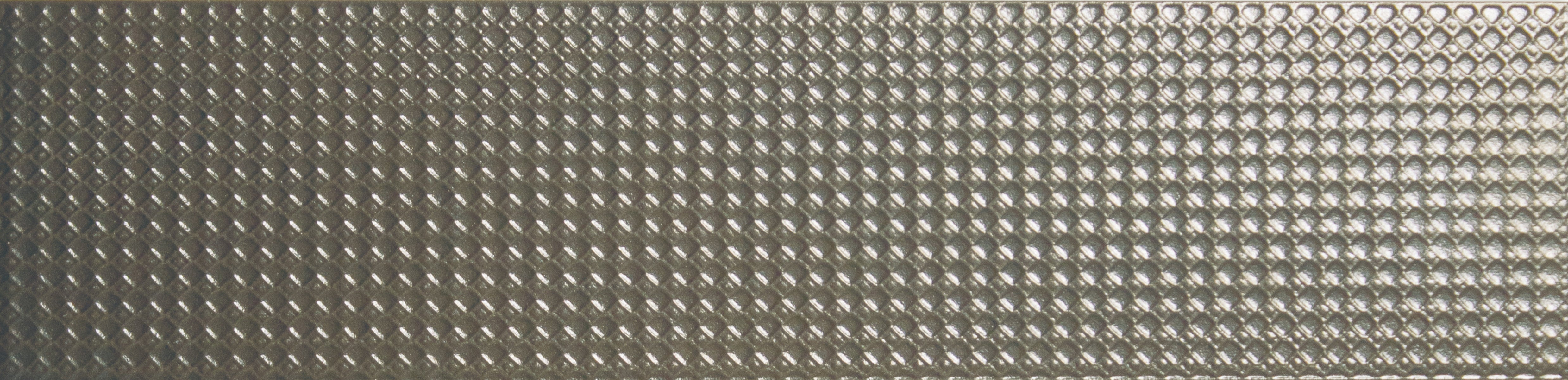 Texiture Pewter 3x10 Pattern Mix Field Tile Gloss