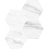 Love Affairs Calacatta 8x9 Hexagon Field Tile Matte