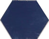 Zellige Hexa Cobalt 4x5 Hexagon Field Tile Glossy