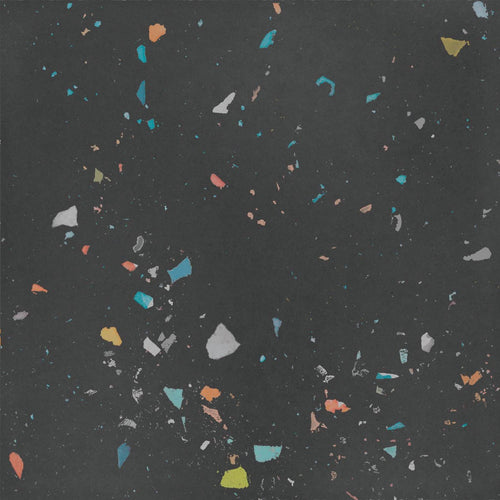 Drops Graphite 7x7 Color Field Tile Matte