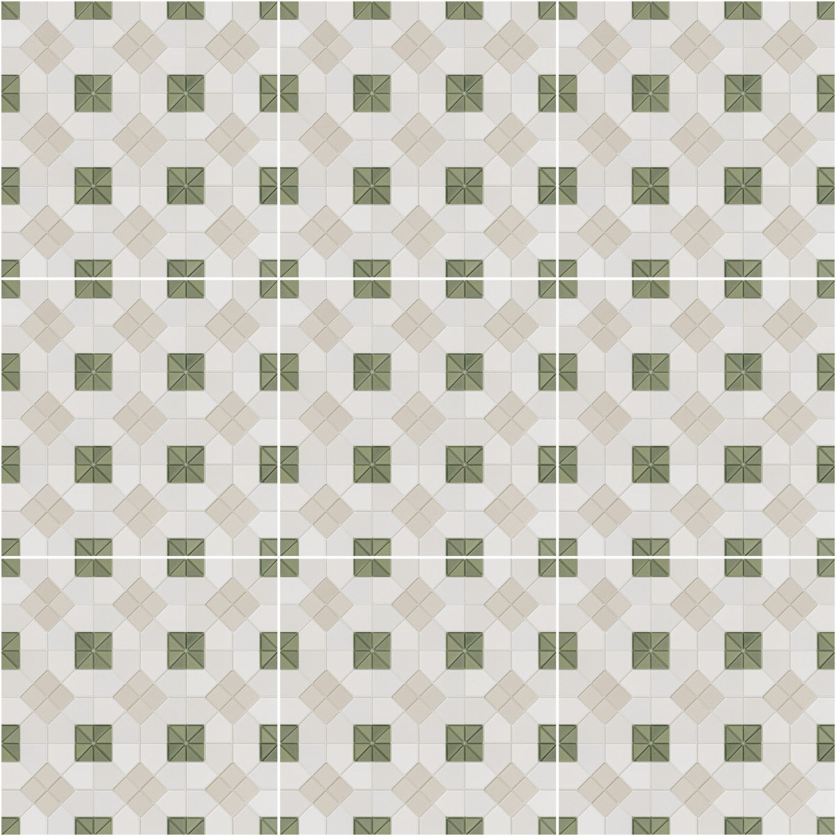 Tesserae Moss 11x11 Suit Field Tile