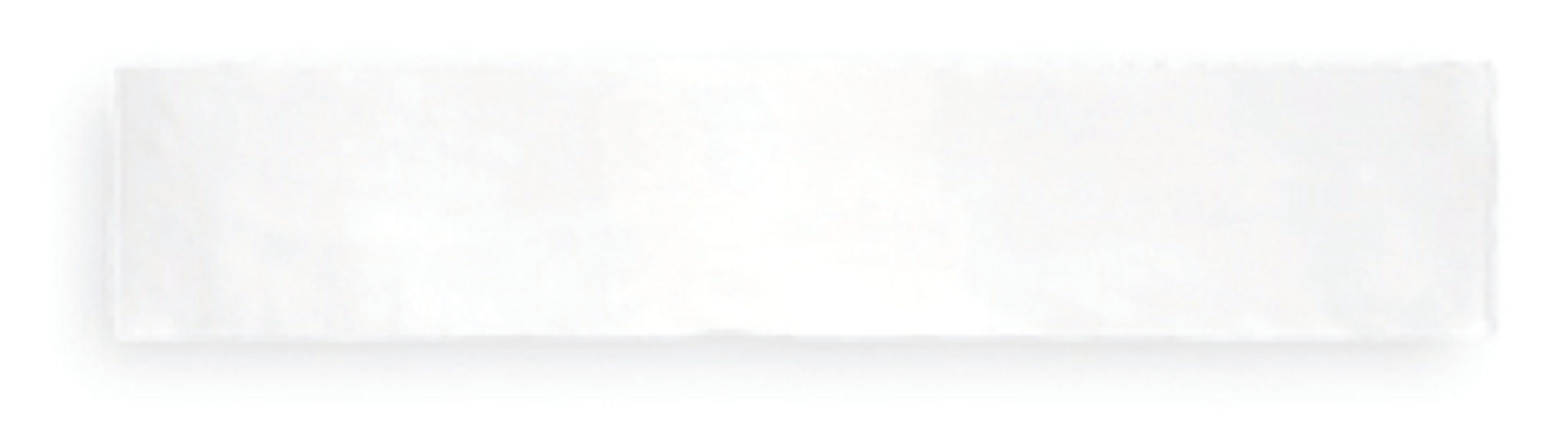 Crafted Snow 2x10 Handmade Wall Tile Glossy