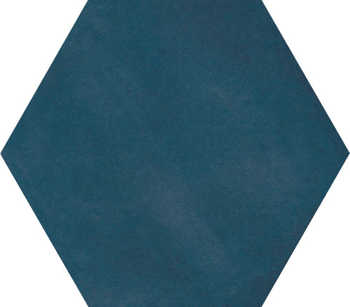 Eden Blue 5-1/2x6 Hexagon Field Tile Matte