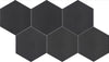 INYO Ink 8" Hexagon Field Tile Satin