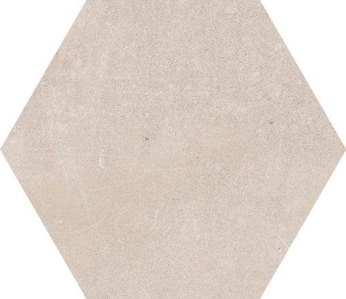 City Beige 7x8 Hexagon Field Tile Matte