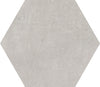 City Gray 7x8 Hexagon Field Tile Matte