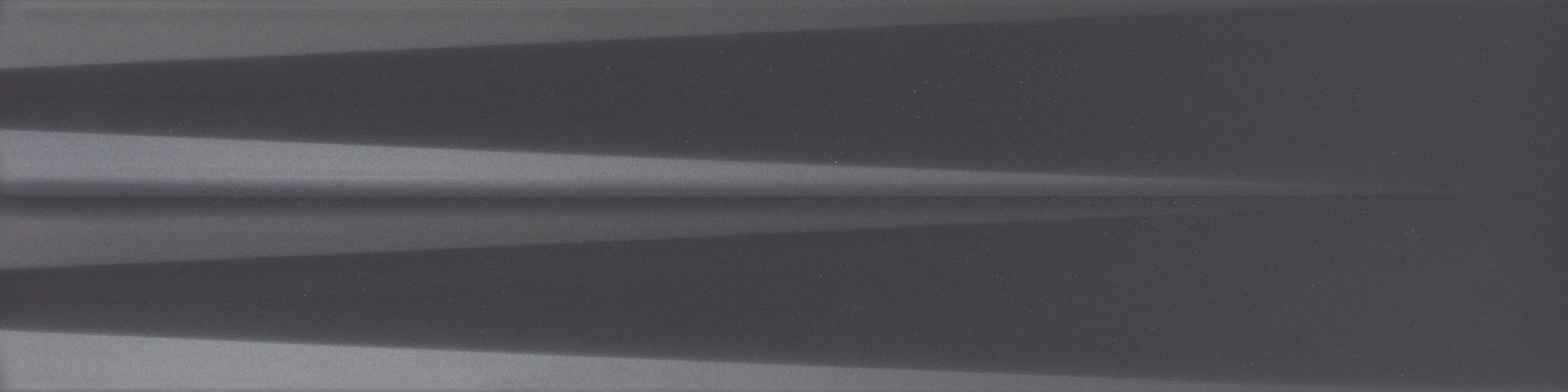 Stripes Graphite 3x12 Transition Decorative Tile Matte