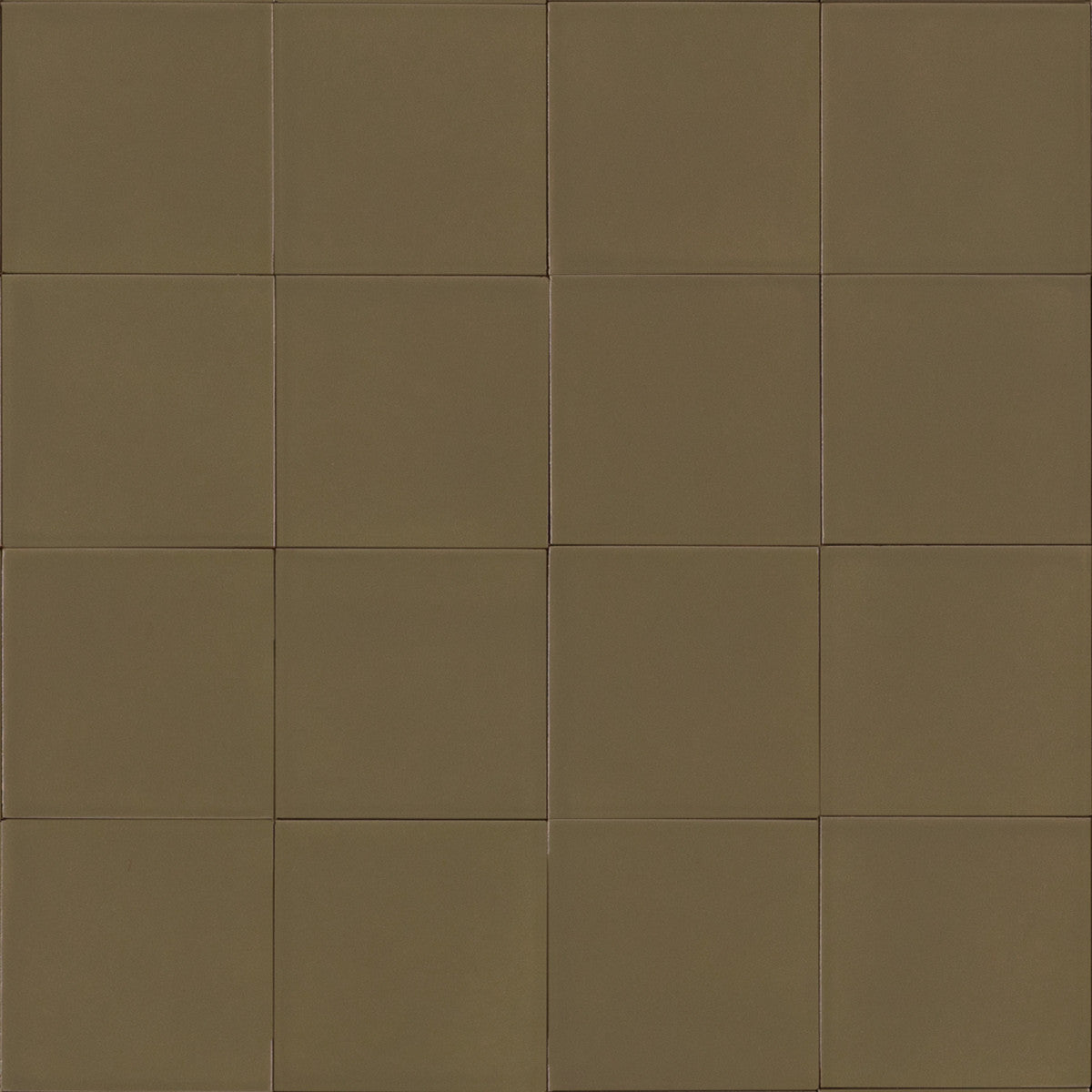 Santorini Khaki 4x4 Field Tile Semi-Matte