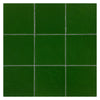 TrueTones Ceramics Lauren Green Crackle 4-1/2x4-1/2 Zelli Field Tile Crackle