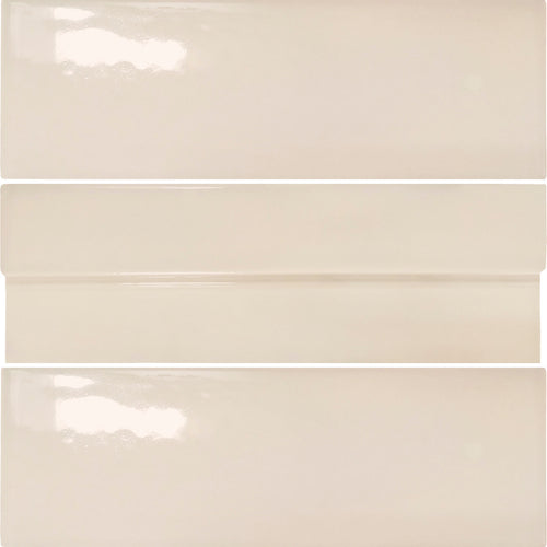 Eden Ivory 2x6 Field Tile Glossy