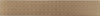 Native Metals Champagne Gold 2x12 Perforated Decorative Tile Satin
