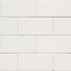 6th Avenue White 3x6 Field Tile Matte