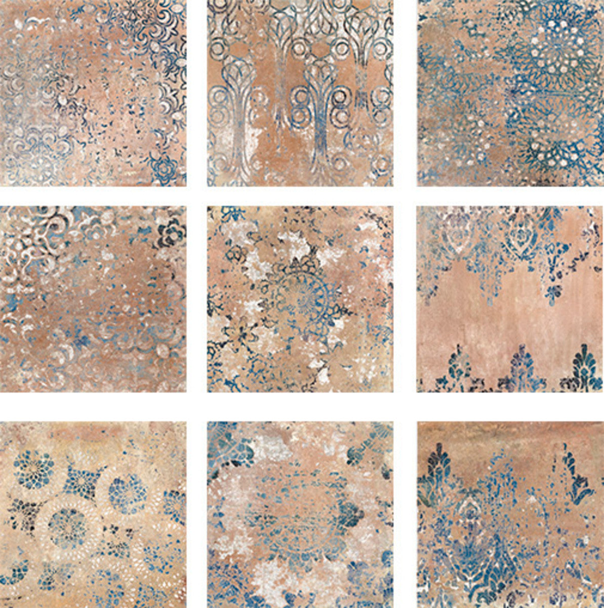 Mestizaje Chateau Cotto 7x7 Antique Decorative Tile Matte
