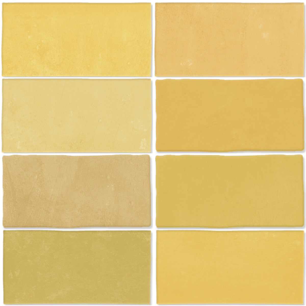 Fez Mustard 2x5 Field Tile Matte