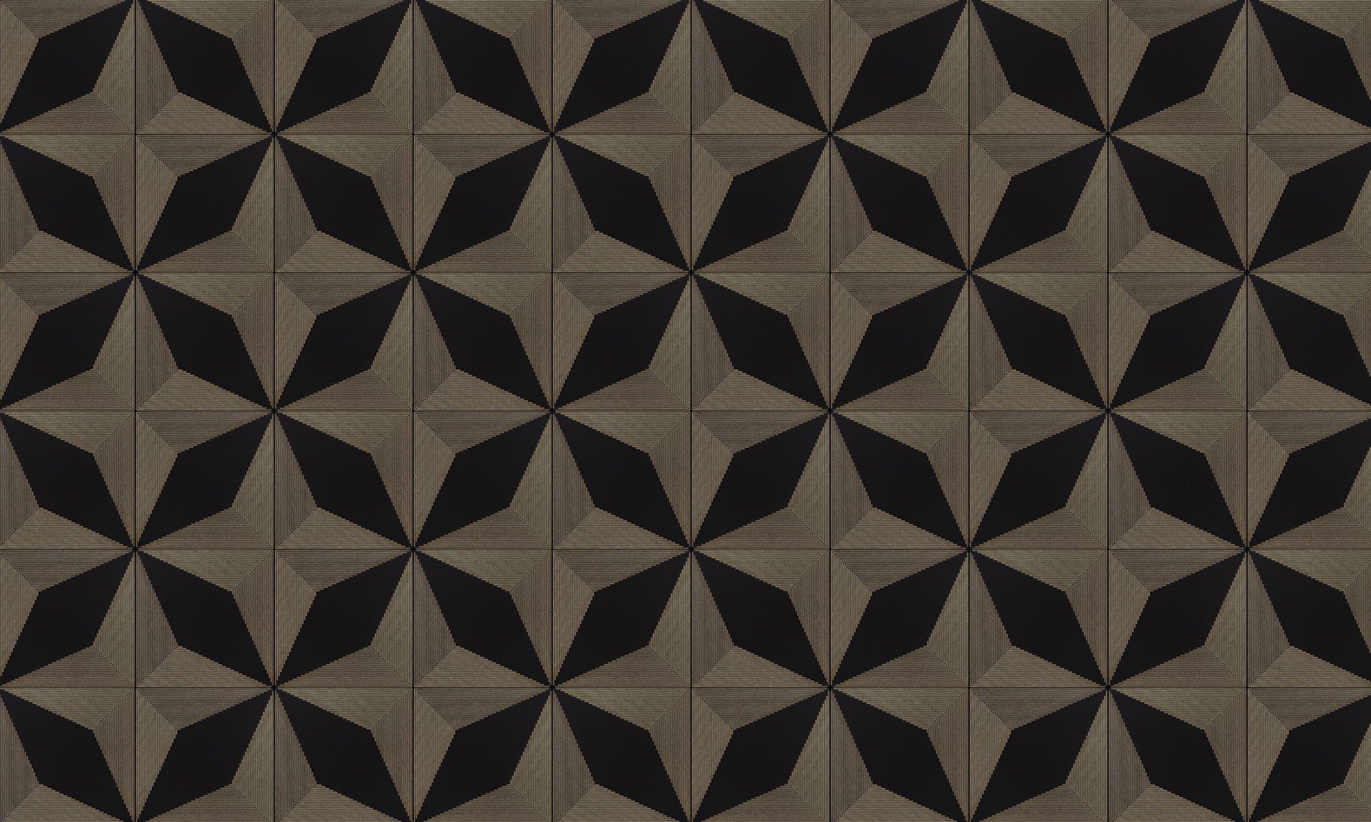 Angle Black 12x12 Decorative Tile Rectified