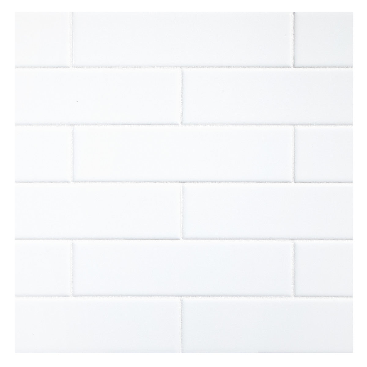 TrueTones Ceramics Light White Gloss 2x8 Field Tile Gloss