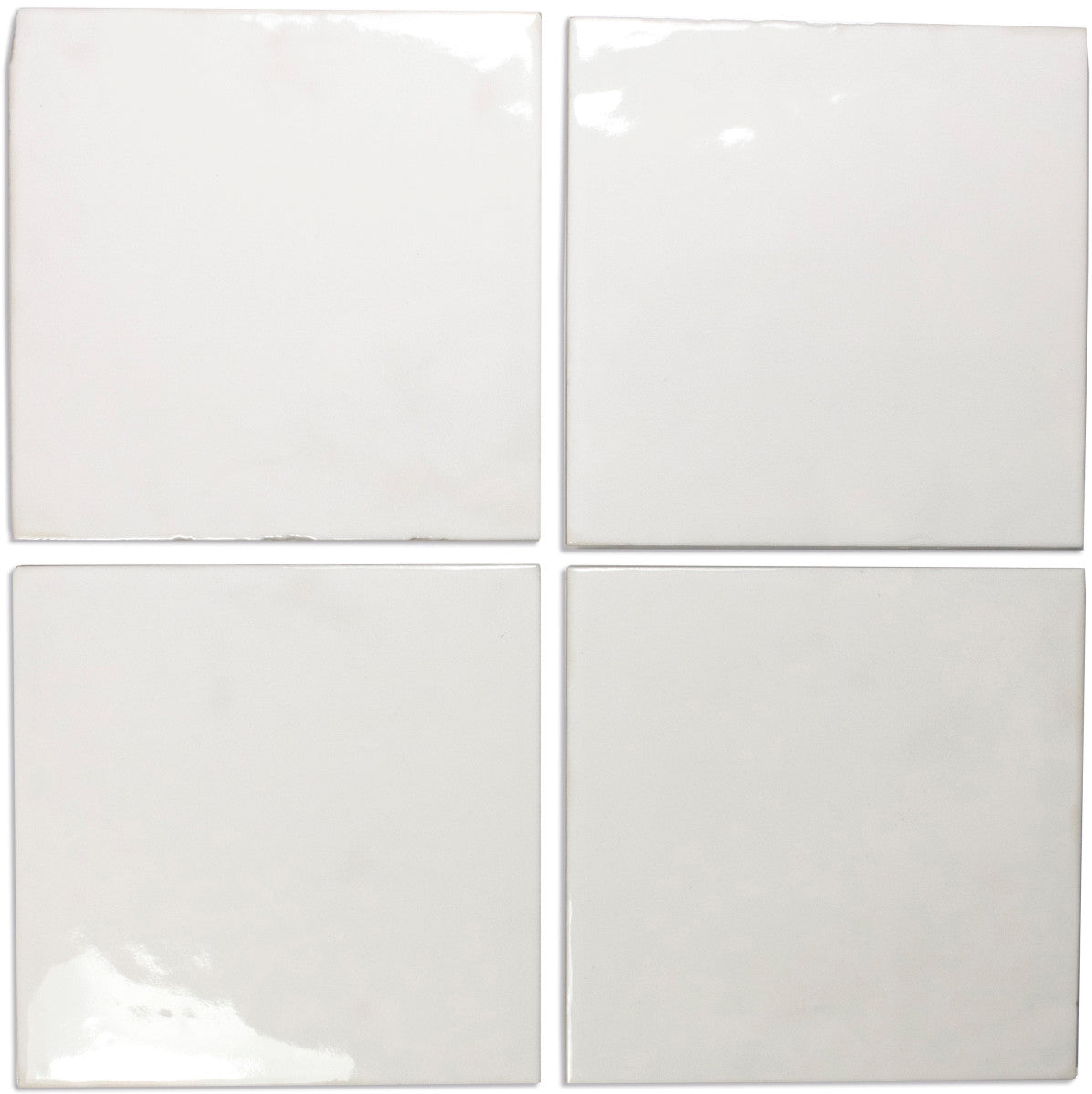 Bejmat White 6x6 Field Tile Glossy