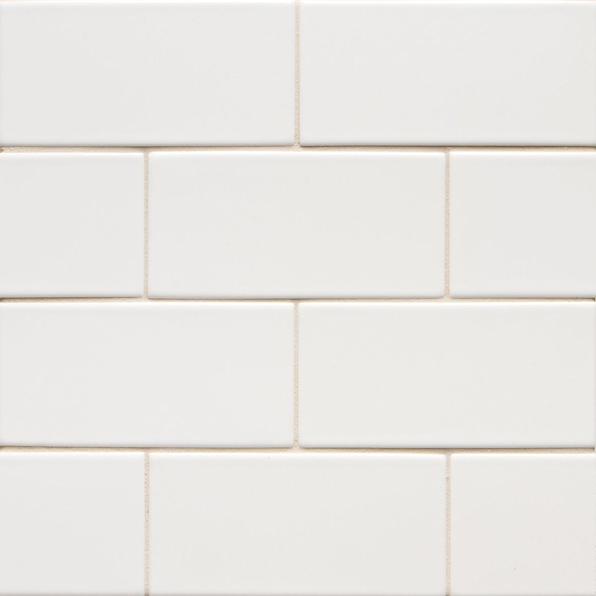 6th Avenue White 3x6 Field Tile Matte