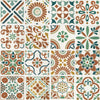 Cotto Revival Valencia 4x4 Decorative Tile Glossy