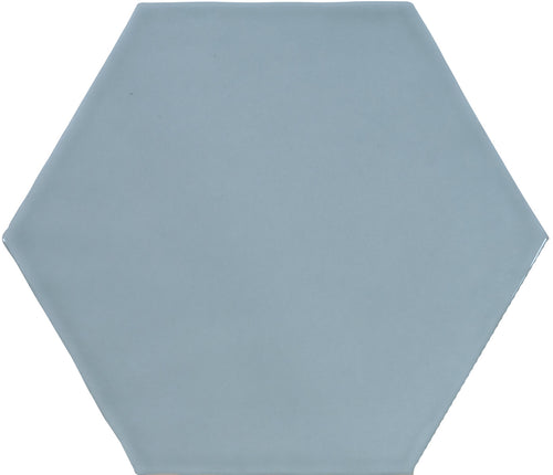 Teramoda Sky 6x7 Hexagon Field Tile Glossy
