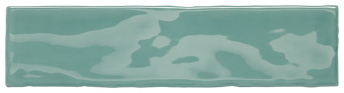 Mardi Teal 3x12 Field Tile Glossy