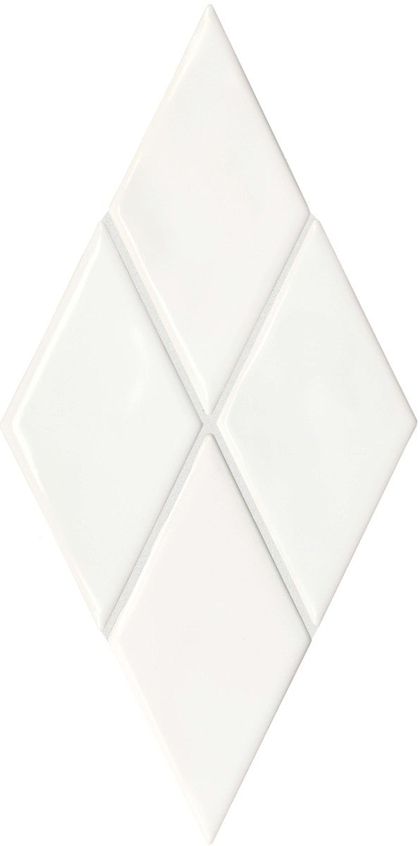 Playscapes Meringue 3x6 Harlequin Wall Tile Glossy