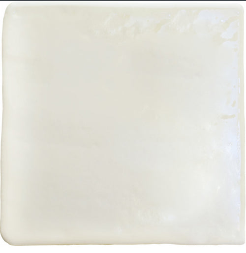 Roots White 4x4 Field Tile Glossy
