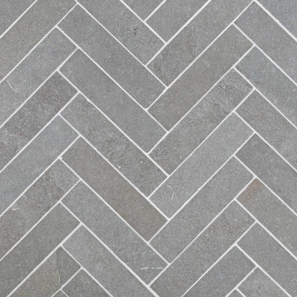 Thin Brick Purbeck Grey 2x8 Field Tile Distressed