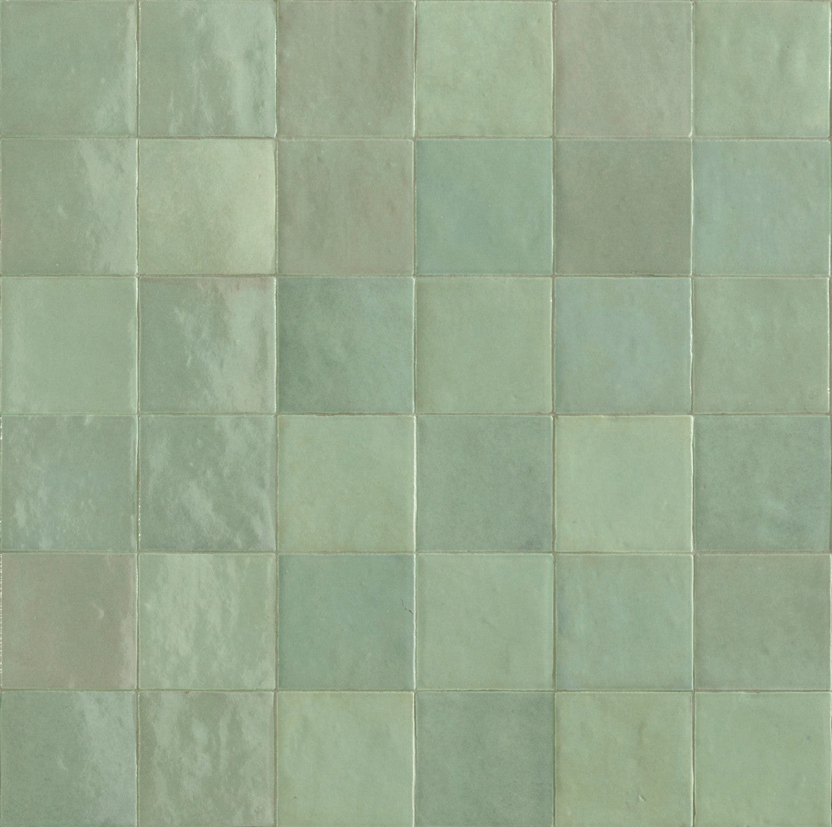 Casablanca Teal 4x4 Field Tile Glossy