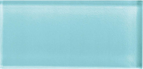 Color Appeal Fountain Blue 3x6 Field Tile Glossy