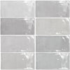 Fez Grey 2x5 Field Tile Glossy