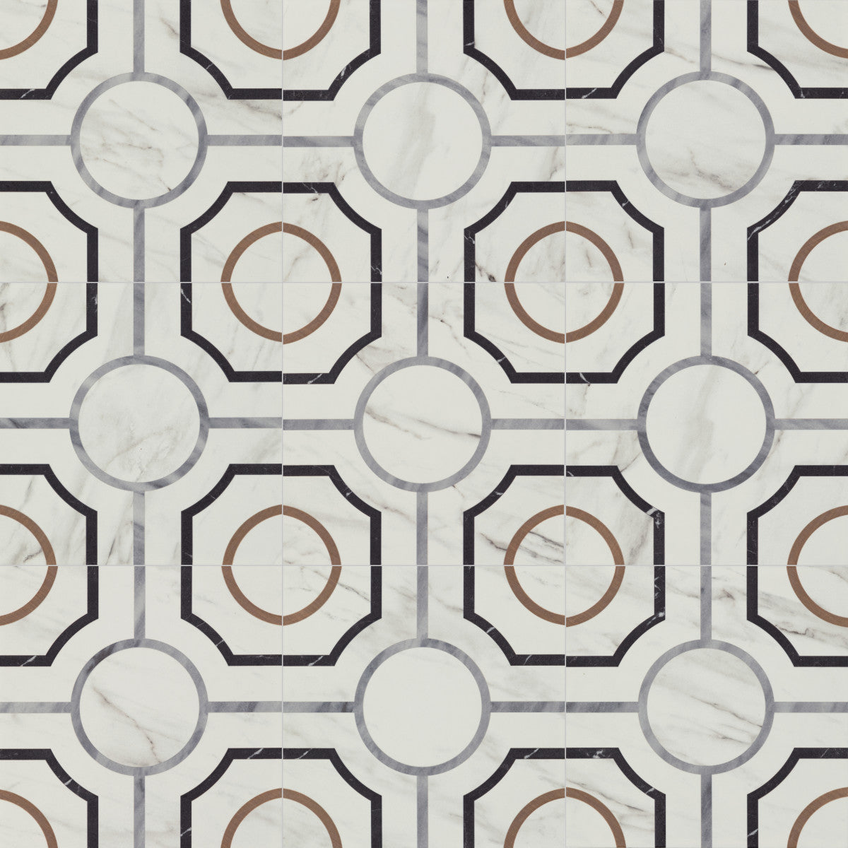 Clarasea Metropolitan 8x8 Field Tile Matte