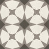 D_Segni Chalk/Mud/Midnight/Sand Blend 8x8 Starlit Decorative Tile Matte