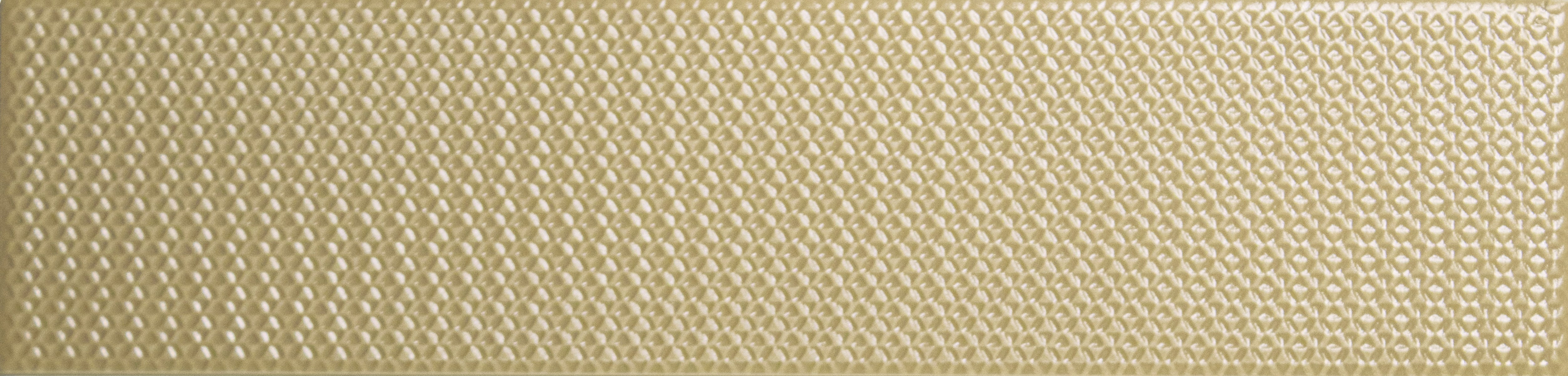 Texiture Brass 3x10 Pattern Mix Field Tile Gloss