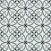 D_Segni Color Clover 8x8 Clover Decorative Tile Matte