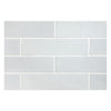 TrueTones Ceramics Hint Of Grey Gloss 2x8 Zelli Field Tile Gloss