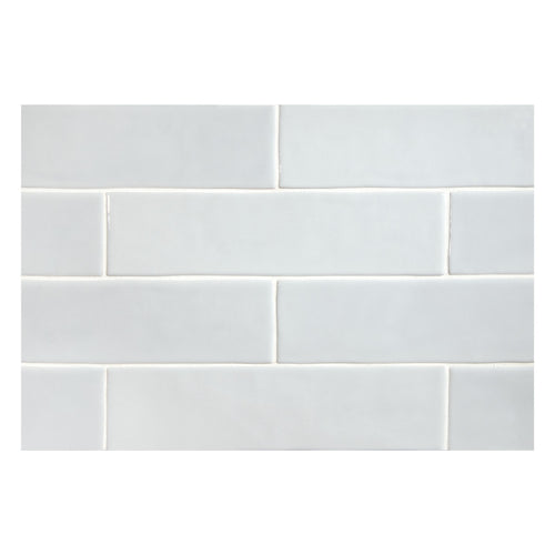 TrueTones Ceramics Hint Of Grey Gloss 2x8 Zelli Field Tile Gloss