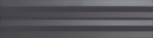 Stripes Graphite 3x12 Stripes Decorative Tile Matte