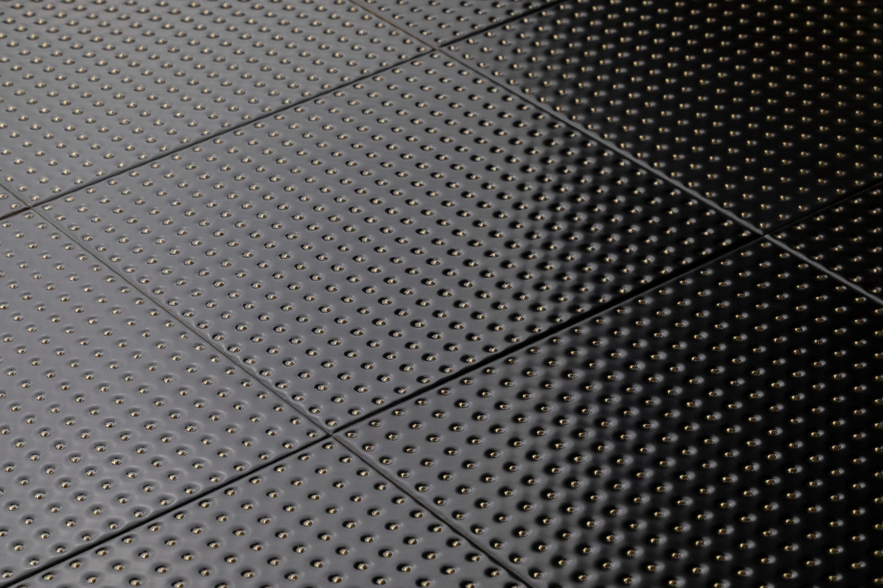 Velvet Black 12x12 Velvet 1 Decorative Tile Rectified