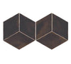 Mud Graphite 6x10 Diamond Field Tile Matte