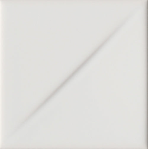 Classics Kho Liang Ie Accent White 4x4 Pattern 2 Decorative Tile Gloss