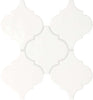 Playscapes Meringue 6" Arabesque Wall Tile Glossy
